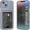 IPhone 14 Card Holder Case [Crystal CardSlot Series] [Slim Fit] -Phone Vibe Shop 161QqMDMnTxL. AC SL1500