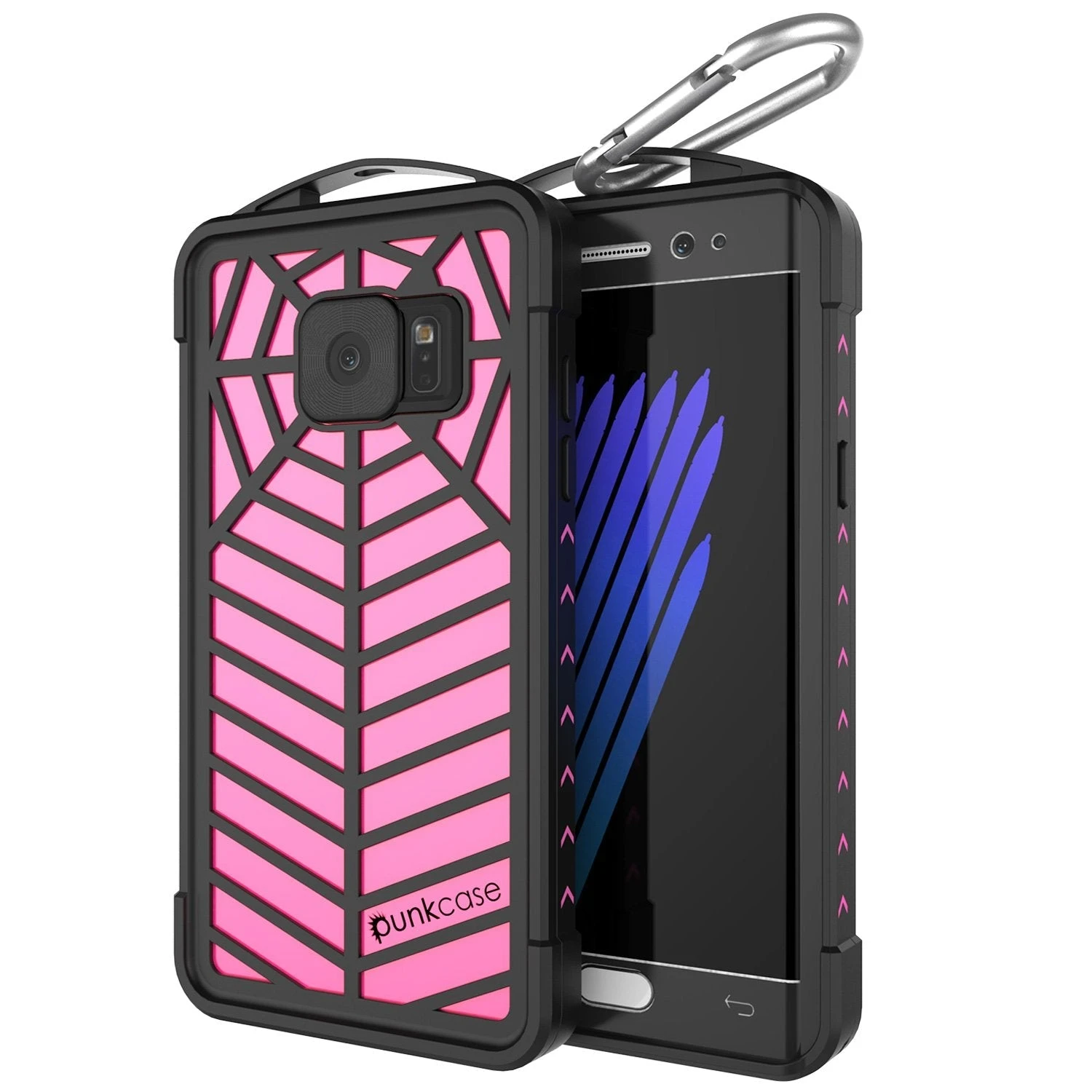 Galaxy Note FE Waterproof Case, Punkcase WEBSTER Series, Pink | Heavy Duty Armor Cover 3 Galaxy Note FE Waterproof Case, Punkcase WEBSTER Series, Pink | Heavy Duty Armor Cover