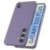 Punkcase Galaxy S25 Plus Carbon Fiber Case [AramidShield Series] Ultra Slim & Light Kevlar [Lilac] -Phone Vibe Shop 1 Carbon S25 Plus