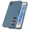 Punkcase Galaxy S25 Carbon Fiber Case [AramidShield Series] Ultra Slim & Light Kevlar [Blue] -Phone Vibe Shop 1 Carbon S25 8eb12920 c8d4 4f64 8b8e 32af59d3d9bf