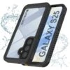 Galaxy S25 Water/ Shockproof [Extreme Series] With Screen Protector Case [Black] -Phone Vibe Shop 1 Extreme S25