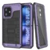 IPhone 16 Plus Metal Extreme 3.0 Series Aluminum Waterproof Case IP68 W/Buillt In Screen Protector & Kickstand [Purple] -Phone Vibe Shop 1 Metal Extreme Iphone 16 Plus