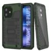 IPhone 16 Plus Metal Extreme 3.0 Series Aluminum Waterproof Case IP68 W/Buillt In Screen Protector & Kickstand [Dark Green]