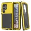 Galaxy S25 Ultra Metal Case, Heavy Duty Military Grade Armor Cover [shock Proof] Full Body Hard [Yellow] -Phone Vibe Shop 1 Metallic S25 Ultra 419e7c8e 9d07 428a a0e2 d88c8a7afb6f