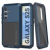 Galaxy S25 Metal Case, Heavy Duty Military Grade Armor Cover [shock Proof] Full Body Hard [Blue] -Phone Vibe Shop 1 Metallic S25 010af016 63a7 4385 b1e1 018441f270ba