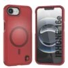 PunkCase IPhone 16e Case, [Spartan 2.0 Series] Clear Rugged Heavy Duty Cover W/Built In Screen Protector [red] -Phone Vibe Shop 1 Spartan 2 Iphone 16e 50c64b30 f888 4702 bcc0 672ecdd928da