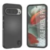 PunkCase Google Pixel 9 Pro Case, [Spartan 2.0 Series] Clear Rugged Heavy Duty Cover W/Built In Screen Protector [Black] -Phone Vibe Shop 1 Spartan 2 Pixel 9 Pro 088ffe2d 9c3d 40e9 b045 f82d3f8ead13