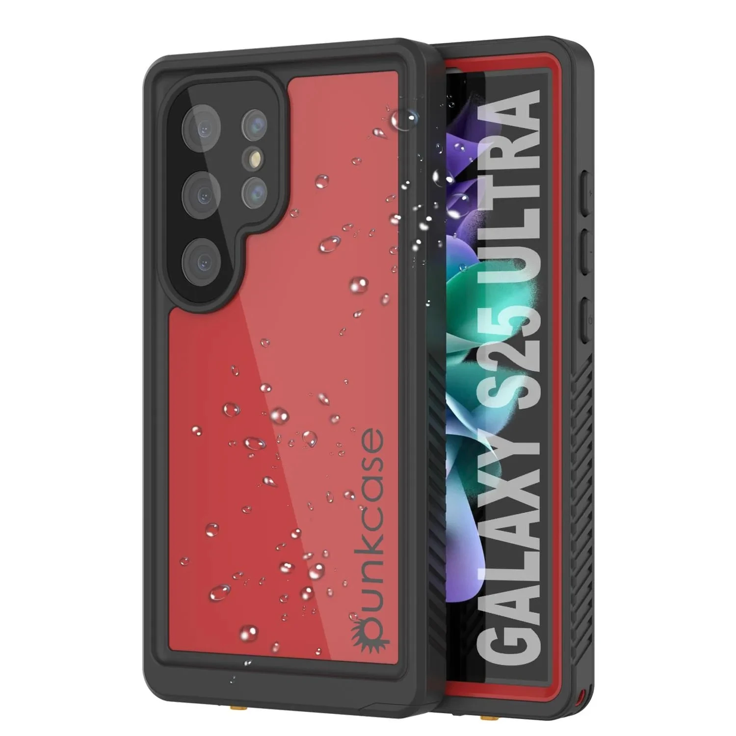 Galaxy S25 Ultra Waterproof Case PunkCase StudStar Red Thin 6.6ft Underwater IP68 Shock/Snow Proof 3 Galaxy S25 Ultra Waterproof Case PunkCase StudStar Red Thin 6.6ft Underwater IP68 Shock/Snow Proof