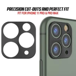 Punkcase IPhone 11 Pro Max Camera Protector Ring [Black] -Phone Vibe Shop 2 Camera protector Iphone 11 pro af6681f3 74bd 4787 a5ec bbd575d624fd
