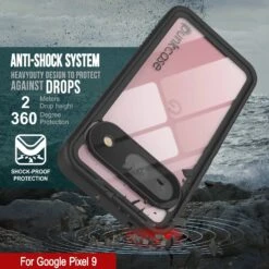 Google Pixel 9Waterproof Case, Punkcase [Extreme Series] Armor Cover W/ Built In Screen Protector [Black] -Phone Vibe Shop 2 Extreme Google Pixel 9 dae7f258 24bd 443c 96ac c244b941c72a