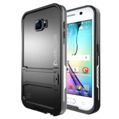 Galaxy S6 Waterproof Case, Punkcase SpikeStar White Water/Shock/Dirt/Snow Proof | Lifetime Warranty