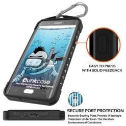Galaxy Note FE Waterproof Case, Punkcase WEBSTER Series, White | Heavy Duty Armor Cover -Phone Vibe Shop 3 6eaa9d74 ec00 41b4 afc4 44aba9b82780