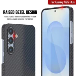 Punkcase Galaxy S25 Plus Carbon Fiber Case [AramidShield Series] Ultra Slim & Light Kevlar [Black] -Phone Vibe Shop 3 Carbon S25 Plus 22e2b7cf ab56 4b06 bc82 d34def7192e0