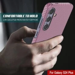 Galaxy S24 Plus Case, Punkcase CarbonShield, Heavy Duty & Ultra Thin Cover [shockproof][non Slip] [Pink] -Phone Vibe Shop 3 Carbonshield S24 Plus 56f63355 4dd4 4aed 859c f74cc62a8f0d