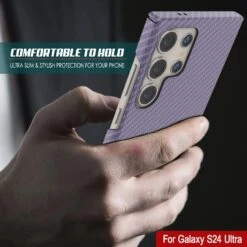 Galaxy S24 Ultra Case, Punkcase CarbonShield, Heavy Duty & Ultra Thin Cover [shockproof][non Slip] [Lilac] -Phone Vibe Shop 3 Carbonshield S24 Ultra 29e68338 d1ab 48e1 8c2f 2dcd9e8b3ca4