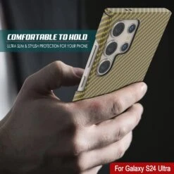Galaxy S24 Ultra Case, Punkcase CarbonShield, Heavy Duty & Ultra Thin Cover [shockproof][non Slip] [Yellow] -Phone Vibe Shop 3 Carbonshield S24 Ultra 81694300 0892 41b6 b959 834a96f8c25d