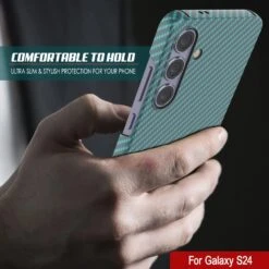 Galaxy S24 Case, Punkcase CarbonShield, Heavy Duty & Ultra Thin Cover [shockproof][non Slip] [Teal] -Phone Vibe Shop 3 Carbonshield S24 9d456d7c 4cbf 4492 b389 22d53cc829ba