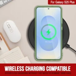 Galaxy S25 Plus Case [Clear Acrylic Series] [Non-Slip] For Galaxy S25 Plus [Green] -Phone Vibe Shop 3 ClearMag S25 Plus d5725d36 07a9 4db2 b95a d03e05a297b9