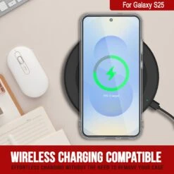 Galaxy S25 Case [Clear Acrylic Series] [Non-Slip] For Galaxy S25 [Clear] -Phone Vibe Shop 3 ClearMag S25 60e125a9 b8fa 4753 a230 33b07cb6d3e2