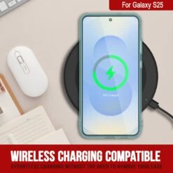 Galaxy S25 Case [Clear Acrylic Series] [Non-Slip] For Galaxy S25 [Teal] -Phone Vibe Shop 3 ClearMag S25 a1a209c3 6f41 4341 ba6c 1e9e9b161ead