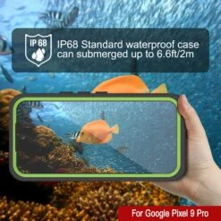 Google Pixel 9 Pro Waterproof Case, Punkcase [Extreme Series] Armor Cover W/ Built In Screen Protector [Light Green] -Phone Vibe Shop 3 Extreme Google Pixel 9 Pro 933747ca e69c 41f6 81b8 608751af6a64