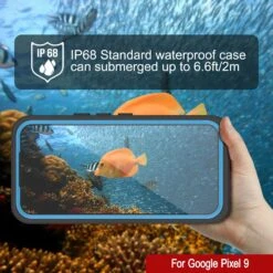 Google Pixel 9Waterproof Case, Punkcase [Extreme Series] Armor Cover W/ Built In Screen Protector [Light Blue] -Phone Vibe Shop 3 Extreme Google Pixel 9 33558458 f804 499b bdc9 90d032b6e06d