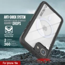 IPhone 16eWaterproof Case, Punkcase [Extreme Mag Series] Armor Cover W/ Built In Screen Protector [Red] -Phone Vibe Shop 3 Extreme Iphone 16e 018d6c0f 6e8e 419c 844d a6a484f286b9