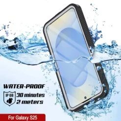 Galaxy S25 Water/ Shockproof [Extreme Series] With Screen Protector Case [White] -Phone Vibe Shop 3 Extreme S25 24549743 93d3 4d60 a68f 7f6a040a83d0