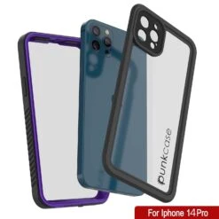 IPhone 14 Pro Waterproof Case, Punkcase [Extreme Series] Armor Cover W/ Built In Screen Protector [Purple] -Phone Vibe Shop 3 a2228e7d de4d 45ba b431 79b49a51cb67