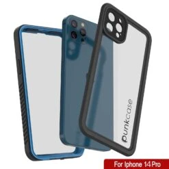 IPhone 14 Pro Waterproof Case, Punkcase [Extreme Series] Armor Cover W/ Built In Screen Protector [Light Blue] -Phone Vibe Shop 3 b3e8c0d4 93bb 42d9 8e42 e05a7138802d
