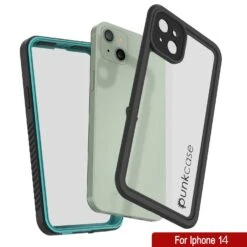 IPhone 14Waterproof Case, Punkcase [Extreme Series] Armor Cover W/ Built In Screen Protector [Teal] -Phone Vibe Shop 3 f2fb30da 5af0 4249 aec5 be4502407f65