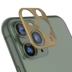 Punkcase IPhone 11 Pro Max Camera Protector Ring [Gold]