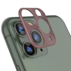 Punkcase IPhone 11 Pro Max Camera Protector Ring [Rose-Gold]