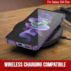 Galaxy S24 Plus Case, Punkcase CarbonShield, Heavy Duty & Ultra Thin Cover [shockproof][non Slip] [Purple] -Phone Vibe Shop 4 Carbonshield S24 Plus 26e11cab 9dd0 4b15 aba0 58812dba358f