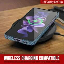 Galaxy S24 Plus Case, Punkcase CarbonShield, Heavy Duty & Ultra Thin Cover [shockproof][non Slip] [Light Blue] -Phone Vibe Shop 4 Carbonshield S24 Plus bf4aedd0 4a0c 4761 9813 ce3f2c8ccd77