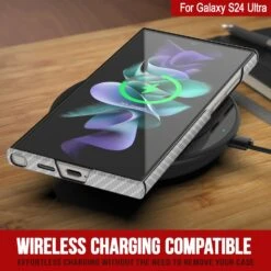 Galaxy S24 Ultra Case, Punkcase CarbonShield, Heavy Duty & Ultra Thin Cover [shockproof][non Slip] [White] -Phone Vibe Shop 4 Carbonshield S24 Ultra 845ff2ab 01d7 46b5 8cb0 b367c43c940a