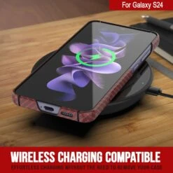 Galaxy S24 Case, Punkcase CarbonShield, Heavy Duty & Ultra Thin Cover [shockproof][non Slip] [Red] -Phone Vibe Shop 4 Carbonshield S24 642c2676 4165 46c8 959a c5cdc40fbb70