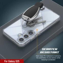 Galaxy S25 Case [Clear Acrylic Series] [Non-Slip] For Galaxy S25 [Clear] -Phone Vibe Shop 4 ClearMag S25 09ccd457 8a73 4bb0 884f d8420c391834