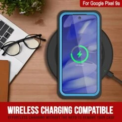 Google Pixel 9a Waterproof Case, Punkcase [Extreme Series] Armor Cover W/ Built In Screen Protector [Light Blue] -Phone Vibe Shop 4 Extreme Google Pixel 9a 05047b14 0a60 4033 9988 1b628e83d68e
