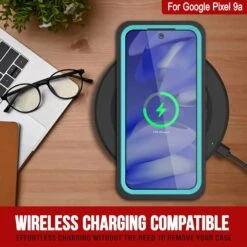 Google Pixel 9a Waterproof Case, Punkcase [Extreme Series] Armor Cover W/ Built In Screen Protector [Teal] -Phone Vibe Shop 4 Extreme Google Pixel 9a 7eab51fd 006e 4afe 9d26 a3b1e5c8221f