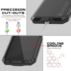 Galaxy S25 Plus Metal Case, Heavy Duty Military Grade Armor Cover [shock Proof] Full Body Hard [Black] -Phone Vibe Shop 4 Metallic S25 Plus 7e327baf 0261 4a4e bae2 532321ee0668