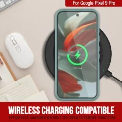 PunkCase Google Pixel 9 Pro Case, [Spartan 2.0 Series] Clear Rugged Heavy Duty Cover W/Built In Screen Protector [Teal] -Phone Vibe Shop 4 Spartan 2 Pixel 9 Pro 3ce51b44 fa7c 4af3 9ec5 2059e78848f0