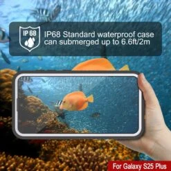 Galaxy S25+ Plus Waterproof Case, Punkcase StudStar White Thin 6.7ft Underwater IP68 Shock/Snow Proof 12 Galaxy S25+ Plus Waterproof Case, Punkcase StudStar White Thin 6.7ft Underwater IP68 Shock/Snow Proof -Phone Vibe Shop 4 Studstar S25 Plus 96fa5ce9 58dd 4b05 9eda 37c295aec6ea