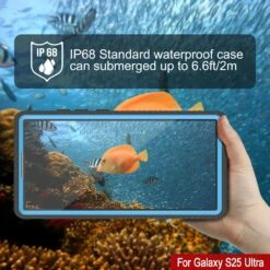 Galaxy S25 Ultra Waterproof Case PunkCase StudStar Light Blue Thin 6.6ft Underwater IP68 ShockProof 12 Galaxy S25 Ultra Waterproof Case PunkCase StudStar Light Blue Thin 6.6ft Underwater IP68 ShockProof -Phone Vibe Shop 4 Studstar S25 Ultra a0f58c9c f6a3 4a32 b4c3 a8830d450673
