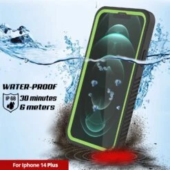 IPhone 14 Plus Waterproof Case, Punkcase [Extreme Series] Armor Cover W/ Built In Screen Protector [Light Green] -Phone Vibe Shop 4 bdbe7bda e26d 4cb7 a36f 13e4d1a9f10e
