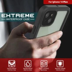 IPhone 14 Plus Waterproof Case, Punkcase [Extreme Series] Armor Cover W/ Built In Screen Protector [Teal] -Phone Vibe Shop 5 1f9fd157 7360 473c bbe8 1d438e1a1622