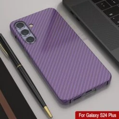 Galaxy S24 Plus Case, Punkcase CarbonShield, Heavy Duty & Ultra Thin Cover [shockproof][non Slip] [Purple] -Phone Vibe Shop 5 Carbonshield S24 Plus d10ffd86 ac1b 4be1 9757 08a4132272eb