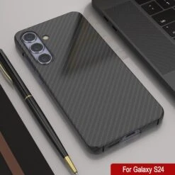 Galaxy S24 Case, Punkcase CarbonShield, Heavy Duty & Ultra Thin Cover [shockproof][non Slip] [Black] -Phone Vibe Shop 5 Carbonshield S24 488b84af 1a77 4386 82f5 dec9a42cb141
