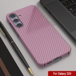 Galaxy S24 Case, Punkcase CarbonShield, Heavy Duty & Ultra Thin Cover [shockproof][non Slip] [Pink] -Phone Vibe Shop 5 Carbonshield S24 aa77fcb8 040f 46ea bbd2 e84bcc234c40