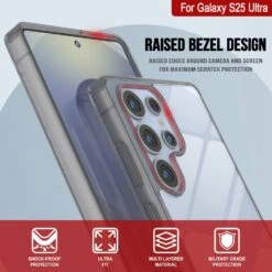 Galaxy S25 Ultra Case [Clear Acrylic Series] [Non-Slip] For Galaxy S25 Ultra [Grey] -Phone Vibe Shop 5 ClearMag S25 Ultra 9f03fcb5 46ed 4506 94d6 c0c82fd6947c